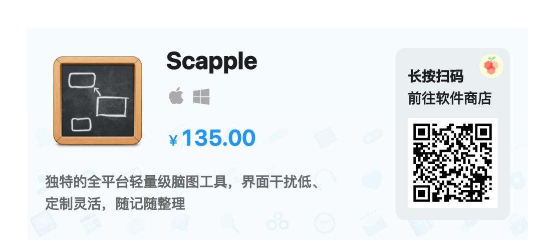 Scapple 1.5.1 破解版 - 优秀的思维导图草图工具插图 Mac软件下载